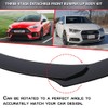Xotic Tech Universal Front Bumper Lip Chin Spoiler Splitter Diffuser