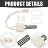 Vkinman 77707-0054 Pool Heater Igniter with Gasket Kit, Replacement for