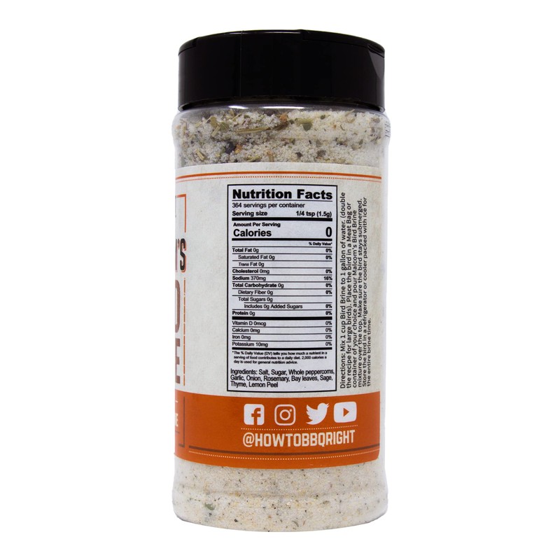 Malcom's Turkey and Chicken Bird Brine Seasoning | Championship Herb
