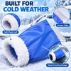 Car Ice Scraper Mitt for Winter – ABS Windshield Snow
