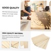 TEHAUX 5pcs Basswood Plywood Round Sheets Painting Board Pyrograph Model