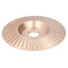 Grinding Shaping Disc Tungsten Carbide 100mm OD 16mm Hole Dia