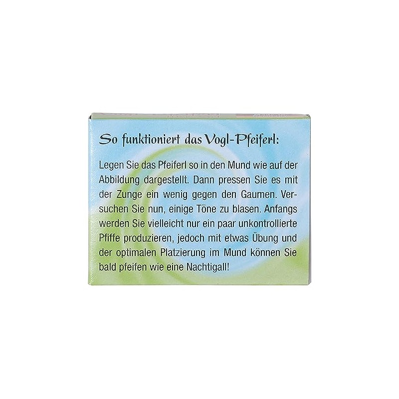 Bartl Vogl whistle, bird whistles like a nightingale, nostalgic instrument