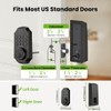 GHome Smart Fingerprint Door Lock for Front Door, Keyless Entry