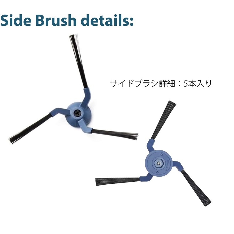 Replacement Parts Accessories for Eufy X10 Pro Omni 2-Roller Brush