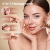 Sandalwood Massage Comb for Head & Body, Wide-Tooth Wooden Hair