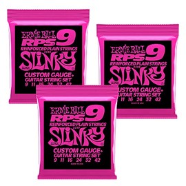 3 PACK Ernie Ball RPS Super Slinky Electric Guitar Strings, Made in USA