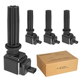 NPAUTO Ignition Coil Pack Replacement for L4 2.0 2.3 2013-2019 Ford Escape, 2015-2018 Ford Focus, 2013-2020 Ford Fusion, 12-19 Ford Explorer, Ford Edge Mustang Taurus, Lincoln MKT MKC, UF670, Set of 4