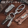 KeyUnity KM09 Titanium Carabiner, Keychain, 8 Shape Quick Carabiner, Extra