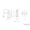 NRG Anthracite Floor Mounting Radiator Leg Kit for Traditional 4