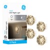 GE Jewel LED Night Light, Plug-in, Always on, Warm White,
