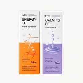 Byref Dog Energy Fit + Stability Calming Fit Cognitive Impairment Care SET / 바이레프 애견 에너지핏 + 안정 카밍핏 인지장애 케어 SET