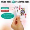 TYYIHUA 12 Pack Large Print Playing Cards for Seniors, Vision