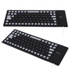 Silicone Keyboard Fully Sealed Design Lightweight Portable Silent Soft Comfortable