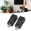 Ausla HDMI to RJ45 Extender, 2-Pack TX Transmitter and RX