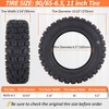 90/65-6.5 Tubeless Tire Dualtron Thunder Kaabo Wolf Warrior Scooter 2-Pack