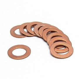 STRAIGHT M12 11026-01M00 19-17005 Drain Washer for Nissan, 10 Pieces