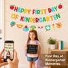 Hekocap First Day of Kindergarten Decorations, Pre-Strung Happy First Day