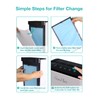 SimPure HP8 Original HEPA Replacement Filter Compatible with HP8 Air