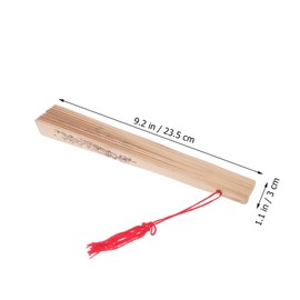 Healifty Sandalwood Folding Fan, Chinese/Japanese Retro-Style Hand Fan for Women and Girls, Foldable Hand Fan for Wedding Dance Party, 1 Piece (Orchid)