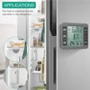 ORIA Fridge Thermometer, Freezer Thermometer, Fridge Thermometer, Indoor Outdoor Thermometer