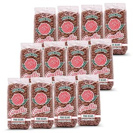 Camellia Brand Dried Pink Beans 1 Pound (Pack of 12)