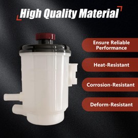 Chiotopar Power Steering Reservoir Kits For Honda Accord 2008-2012 Crosstour 2010 2011 2012 Fuid Tank 53701-TA0-A01 53701TA0A01 With Suction Line Hose Return Lines Hoses clamps 53701-TB0-P01