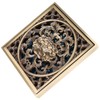 10x10cm Floor Drain Antique Copper Anti Odor Bathroom Floor Drainer