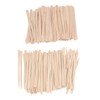 JOIKIT 1000 PCS Eyebrow Wax Sticks, 2 Style Wooden Wax