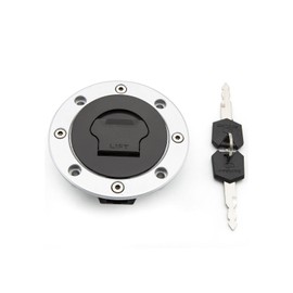 PROCNC Motorcycle Gas Lid Fuel Tank Cap with Key Lock Set Fit for Suzuki VX800 1990-1996 RF600 1993-1998 RF900 1994-1999 GSF600 1995-1999 GS500 1989-2001