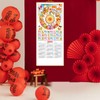 Chinese New Year Calendar Scroll 2025 Year of Snake Wall