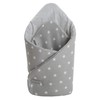 Medi Partners Swaddling Blanket Pillow 100% Cotton 75x75cm Sleeping Bag