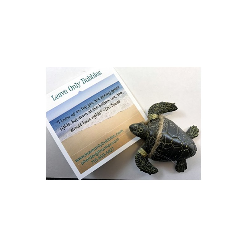 Leave Only Bubbles Collectible Set of sea Turtle Models