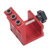 Pocket Hole Jig Set Aluminum Alloy Pocket Dowel Hole Jig