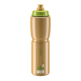 Elite Unisex Adult Jet Water Bottle, Green/Brown, 950 ml