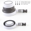 ASUNFO Folding Water Ladle Collapsible Water Dipper Water Scoop Portable