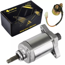 Caltric Starter And Relay Solenoid for Honda TRX420 Tm TRX420TE Rancher 420 2X4 2007-13