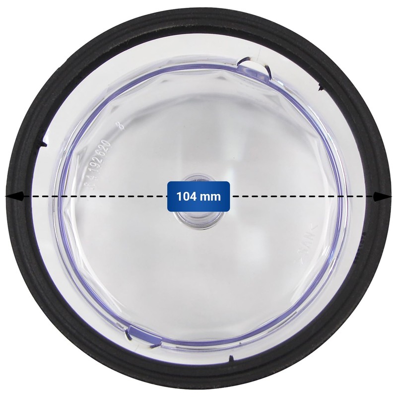 VIOKS Chopper Container 350 ml Replacement for Braun 67050145 Bowl