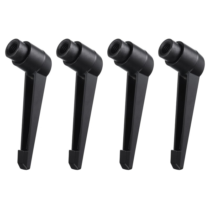 sourcing map 4pcs Clamping Lever Adjustable Handles M10 Metric Female