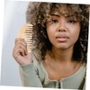 FOMIYES Curly Hair Detangling Comb Anti-static Wide Tooth Teasing Hair