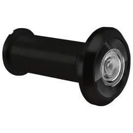 Nuk3y 220 Degree Wide Angle Heavy Duty Door Viewer (1 Pack, Black)