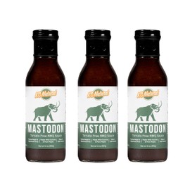KC Natural - Mastodon Barbecue Sauce - Nightshade Free - Paleo and AIP Friendly - 14 oz
