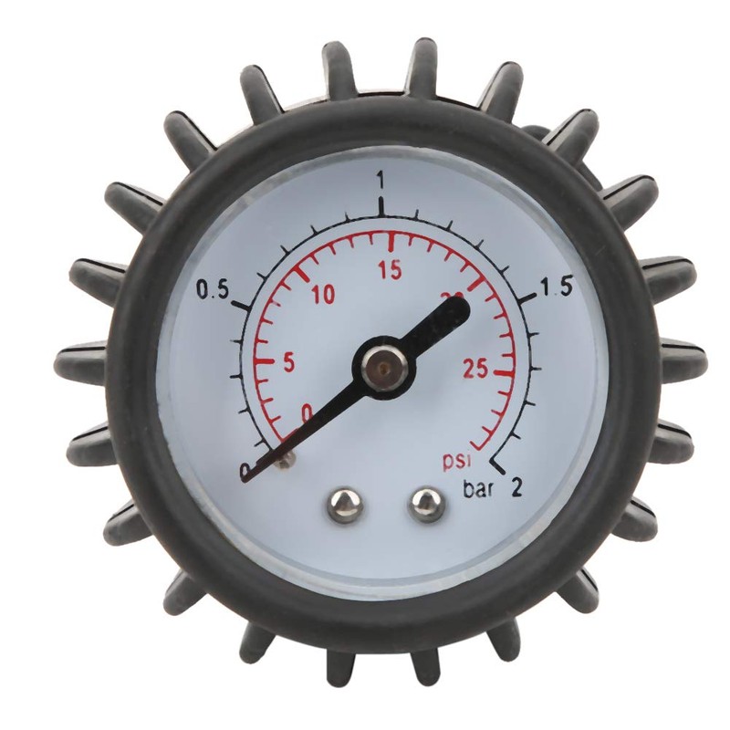 KENANLAN Unidirectional Inflatable Boat Air Pressure Gauge, Rubber Dinghy Barometer,