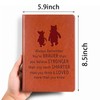 JOHSBYD Pooh Bear Leather Notebook Always Remember You’re Braver Than