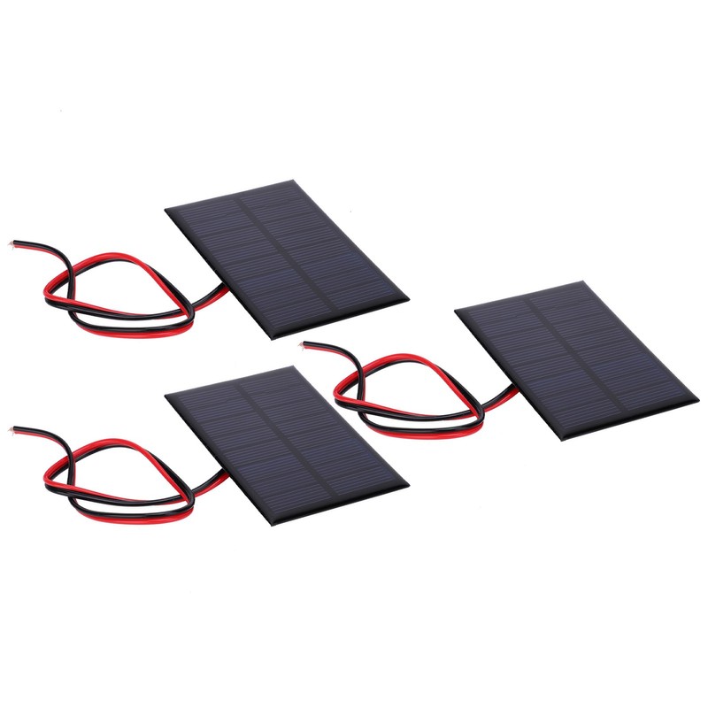 3pcs DC4V 150mA Solar Panel Cell Power Module Polycrystalline Silicon
