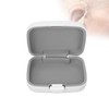 ANKROYU Waterproof Hearing Aid Case, Shockproof, Dustproof Hard Storage Box