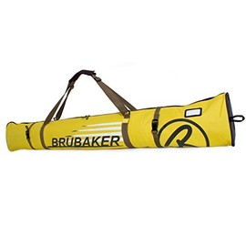 BRUBAKER Padded Ski Bag Skibag Carver Champion - Limited Edition - 170 cm / 66 7/8" Yellow Sand