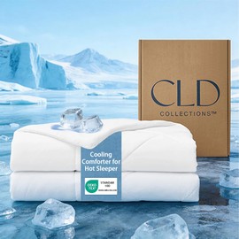 CLD Cooling Comforter Queen Size, Double-Sided Cooling for Hot Sleepers