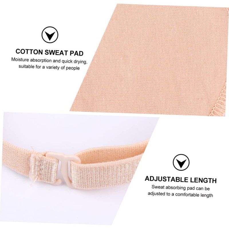 Baluue Ergonomic Anti-sweat Pads 2 Pack Cotton Sweat Absorbing Pads