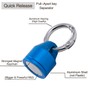 Magnetic Quick Release Keychain,Quick Detach KeyChain Clip&Ring,Super Strong Magnets,Aluminium Material,Easy